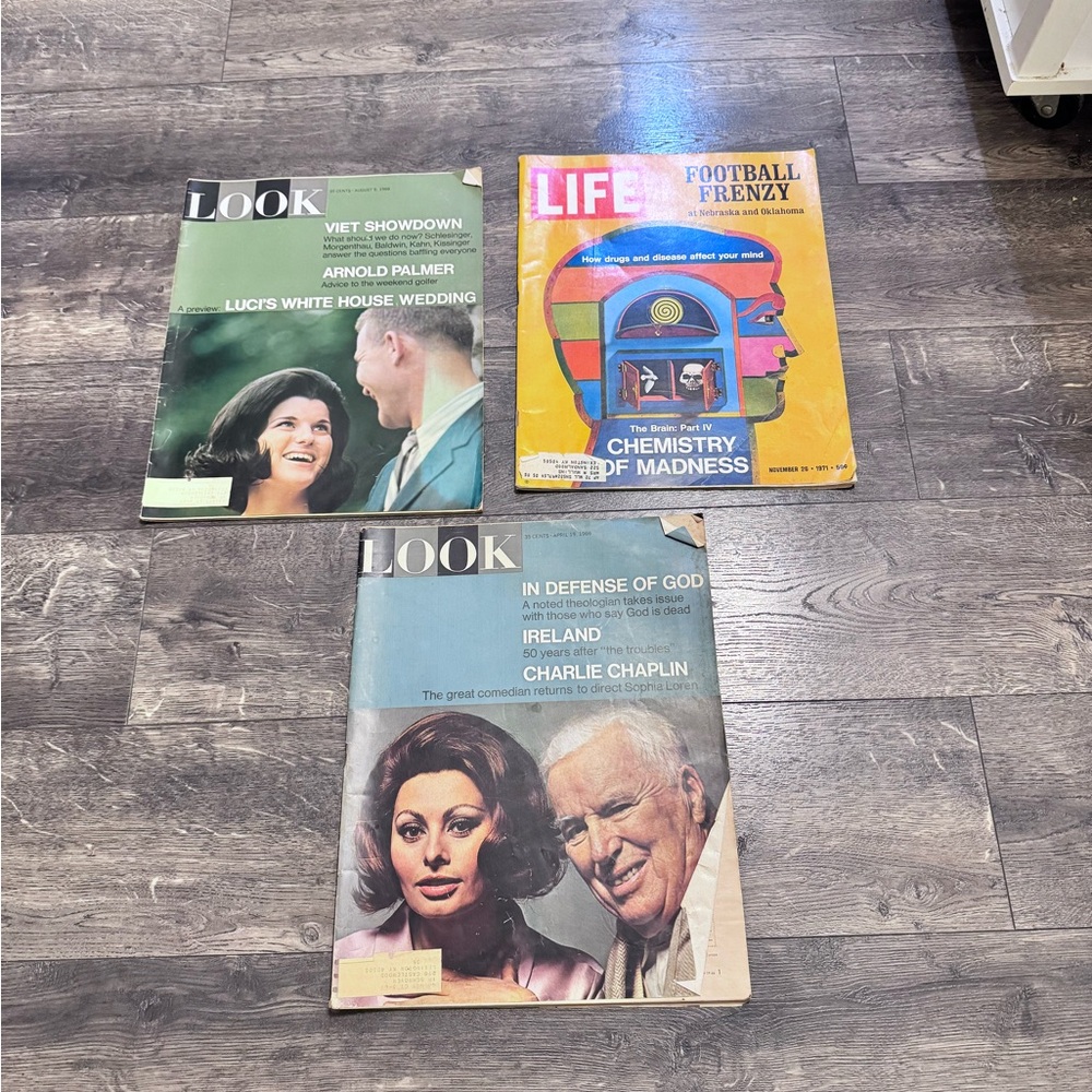 Lot of 3 Vintage Magazines‎
